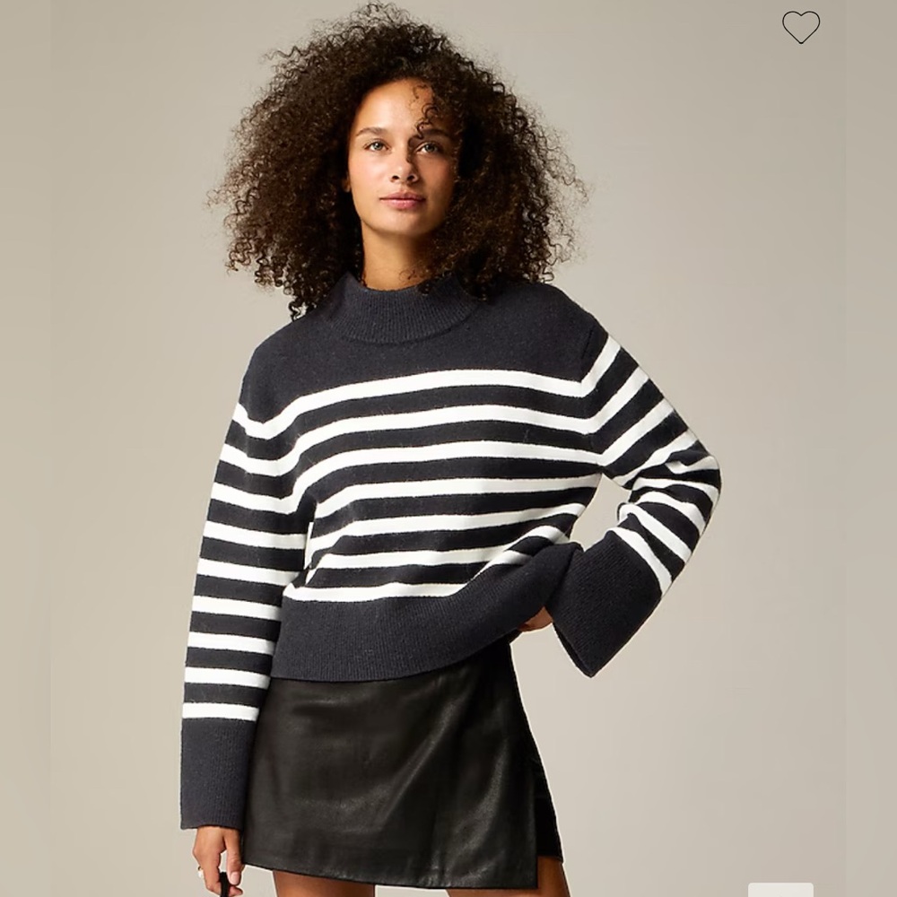 J. Crew Chunky crewneck sweater in Supersoft yarn